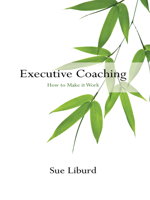 Title details for Executive Coaching by Sue Liburd - Available